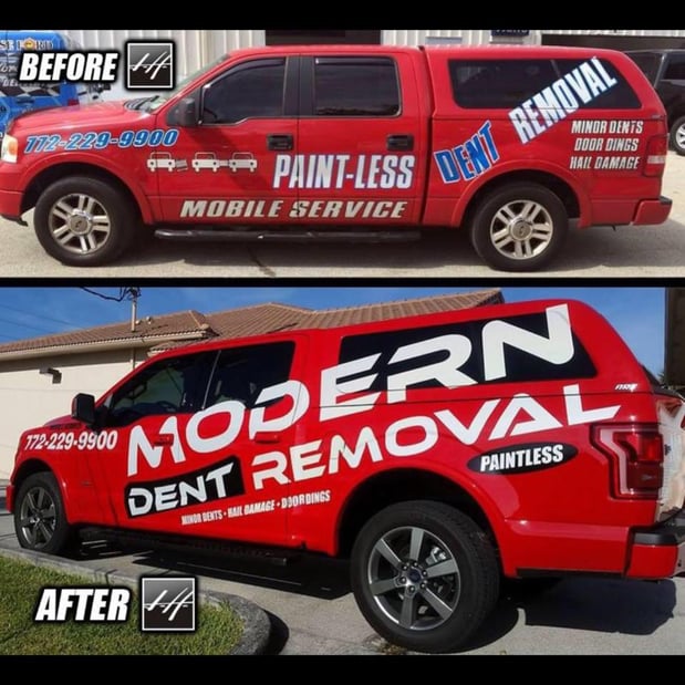 Images Modern Paintless Dent Removal