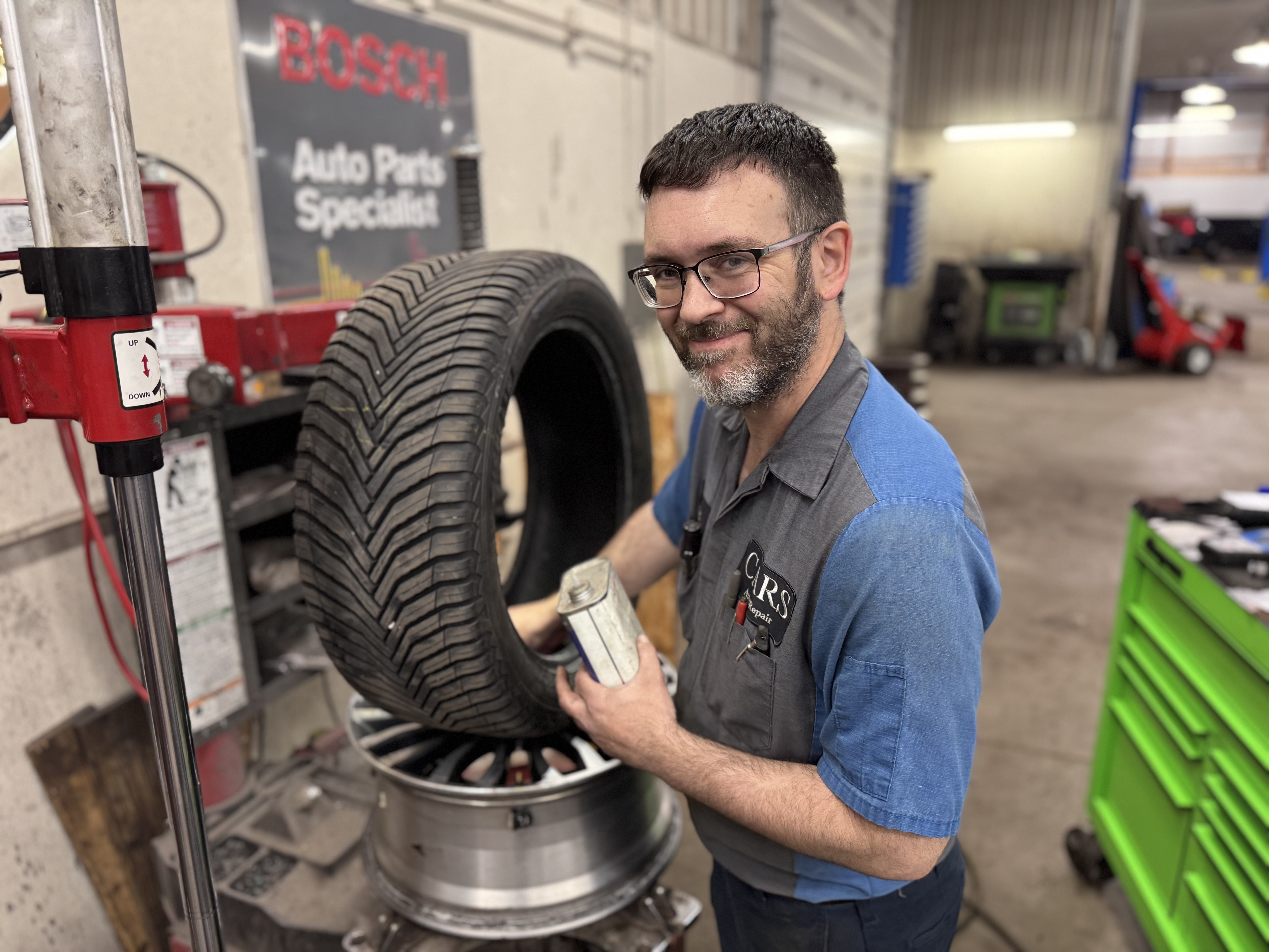 CARS Auto Repair offers tire service, wheel alignment, and general auto repair for drivers in Jenison and nearby West Michigan communities.