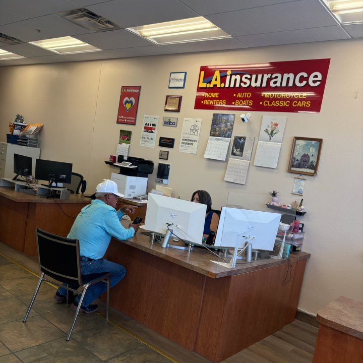 Interior of the L.A. Insurance located at 1656 West Valencia Rd. in AZ