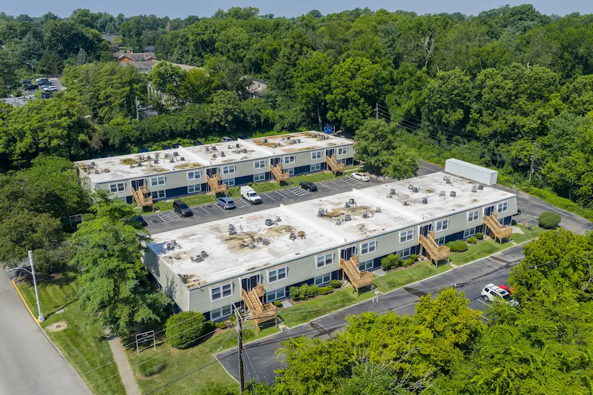 aerial view of Lexington Square
