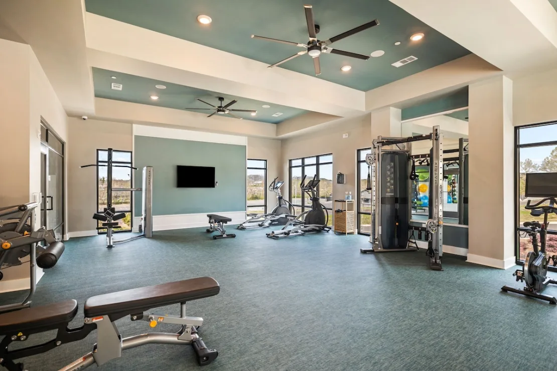 Fitness Center at Canopy Park Apartments