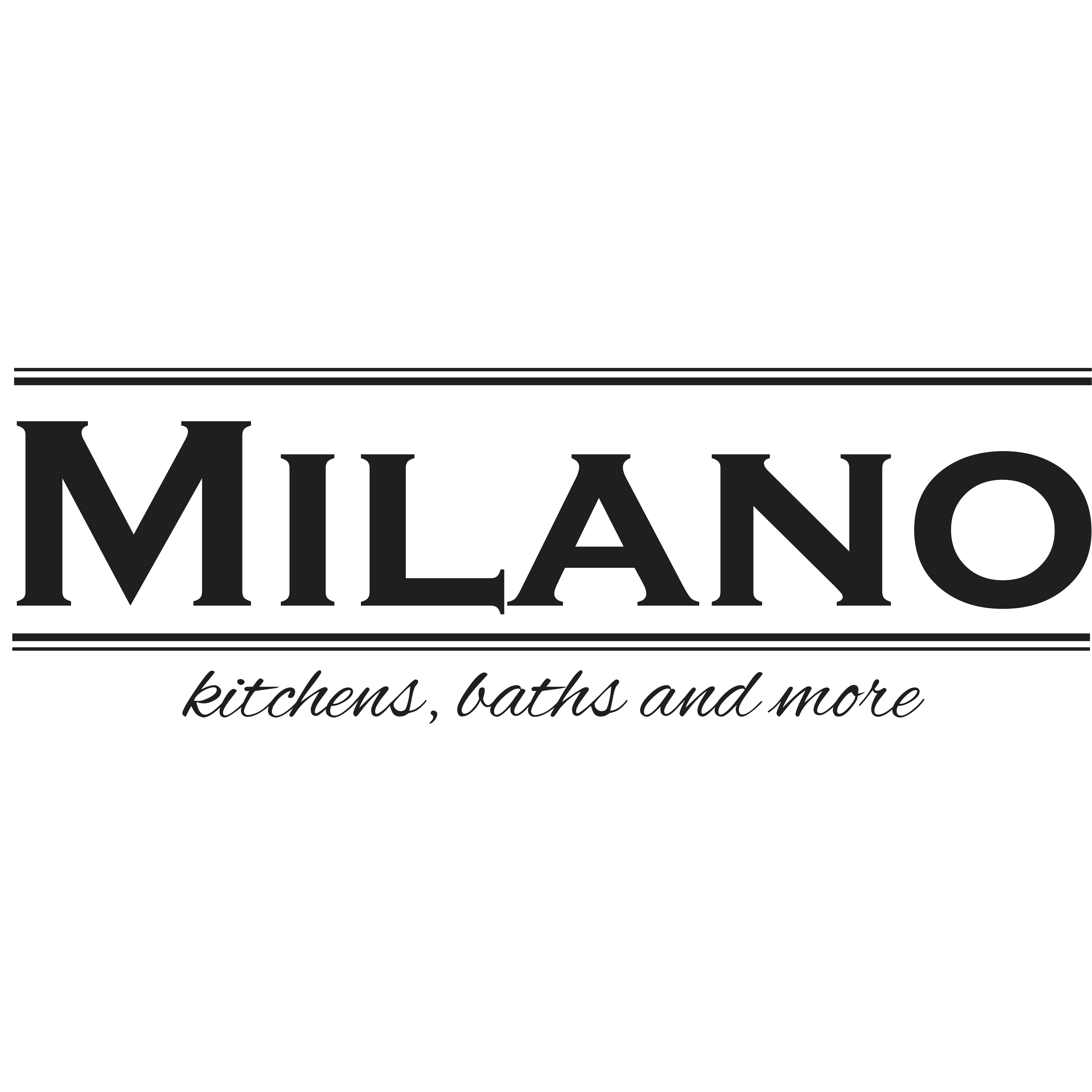 Milano Kitchens, Baths and More Logo