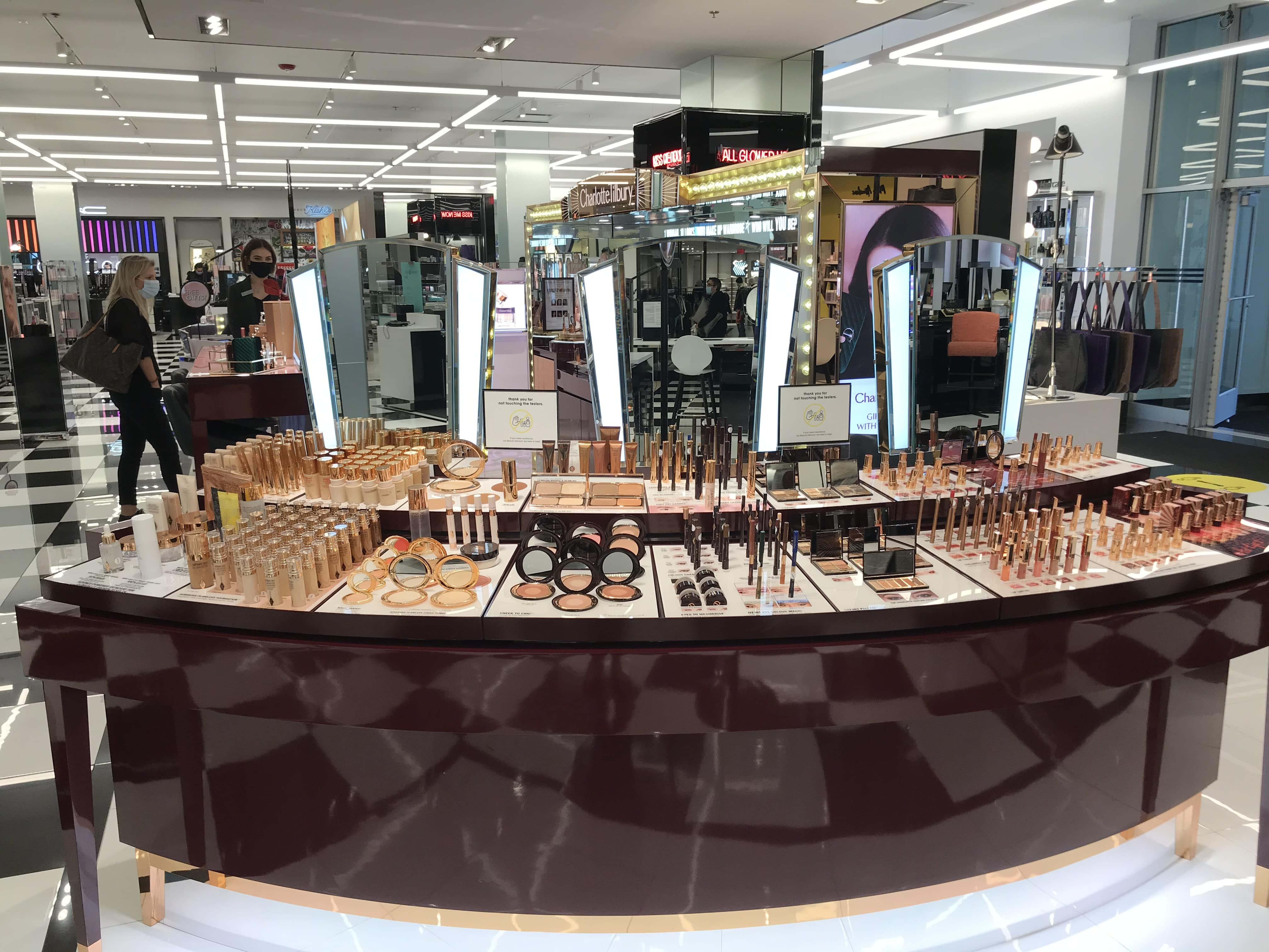 Charlotte Tilbury Makeup Counter