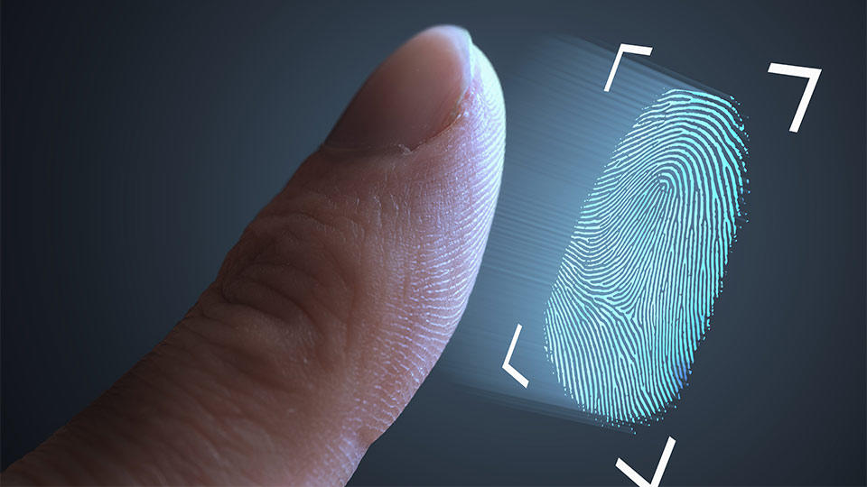 Fingerprint scan