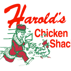 Harold's Chicken 100 Logo