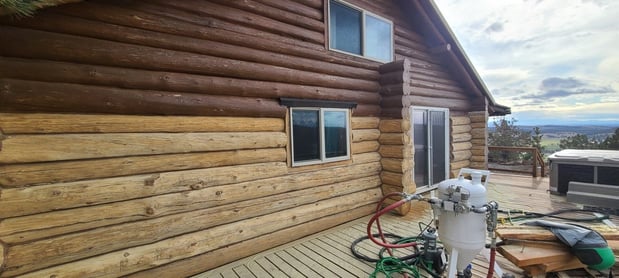 Images Norse Log Home Restoration