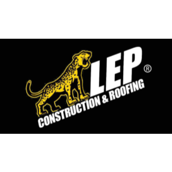 LEP Construction &amp; Roofing Logo