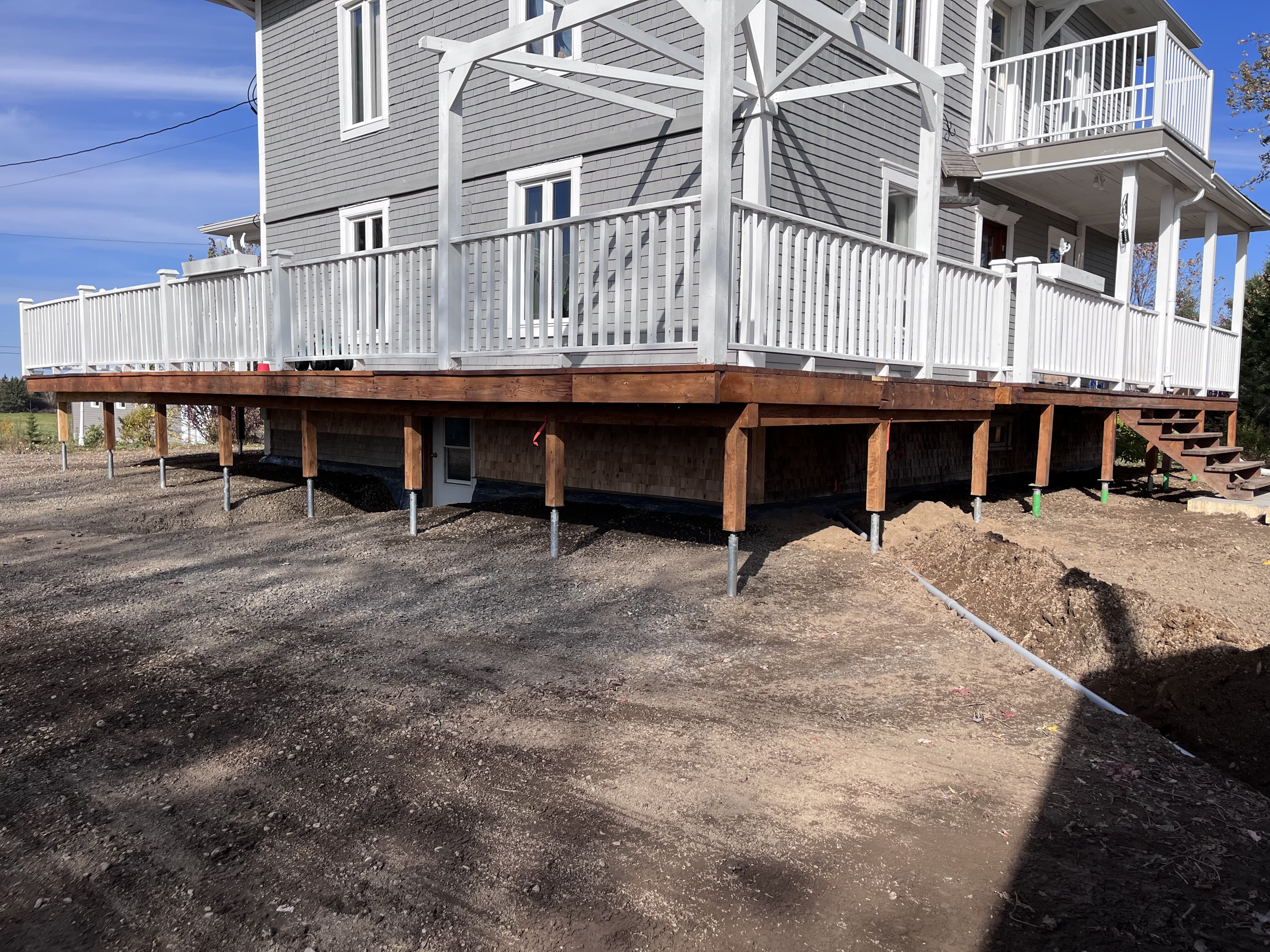 Images Pieux vissés Éco Pieux Bas St-Laurent