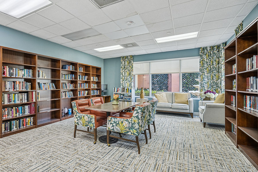 Five Star Premier Residences of Hollywood library