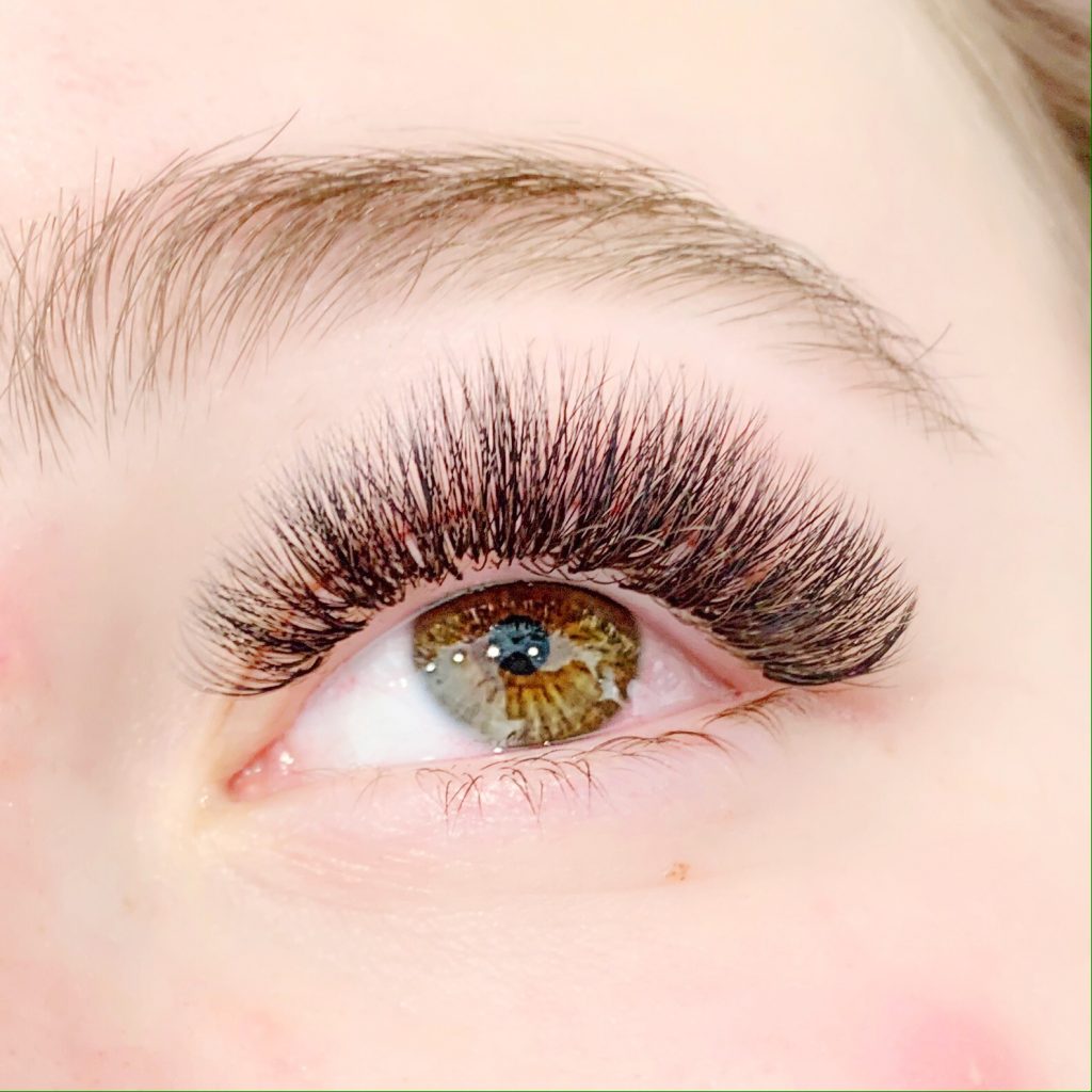 Volume Lash Extensions at Laveda Lash & Brow Tysons VA