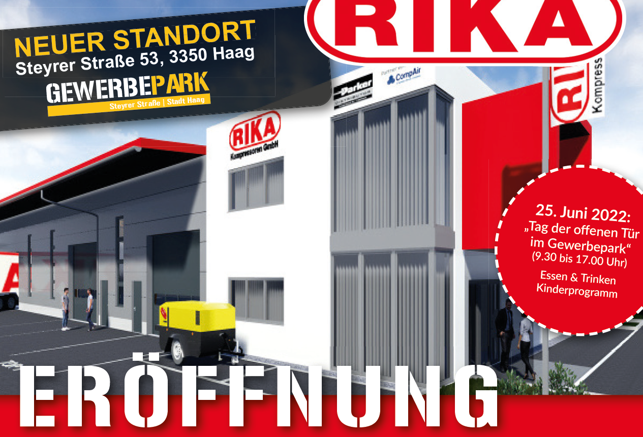 Bilder RIKA Kompressoren GmbH - Zentrale Haag