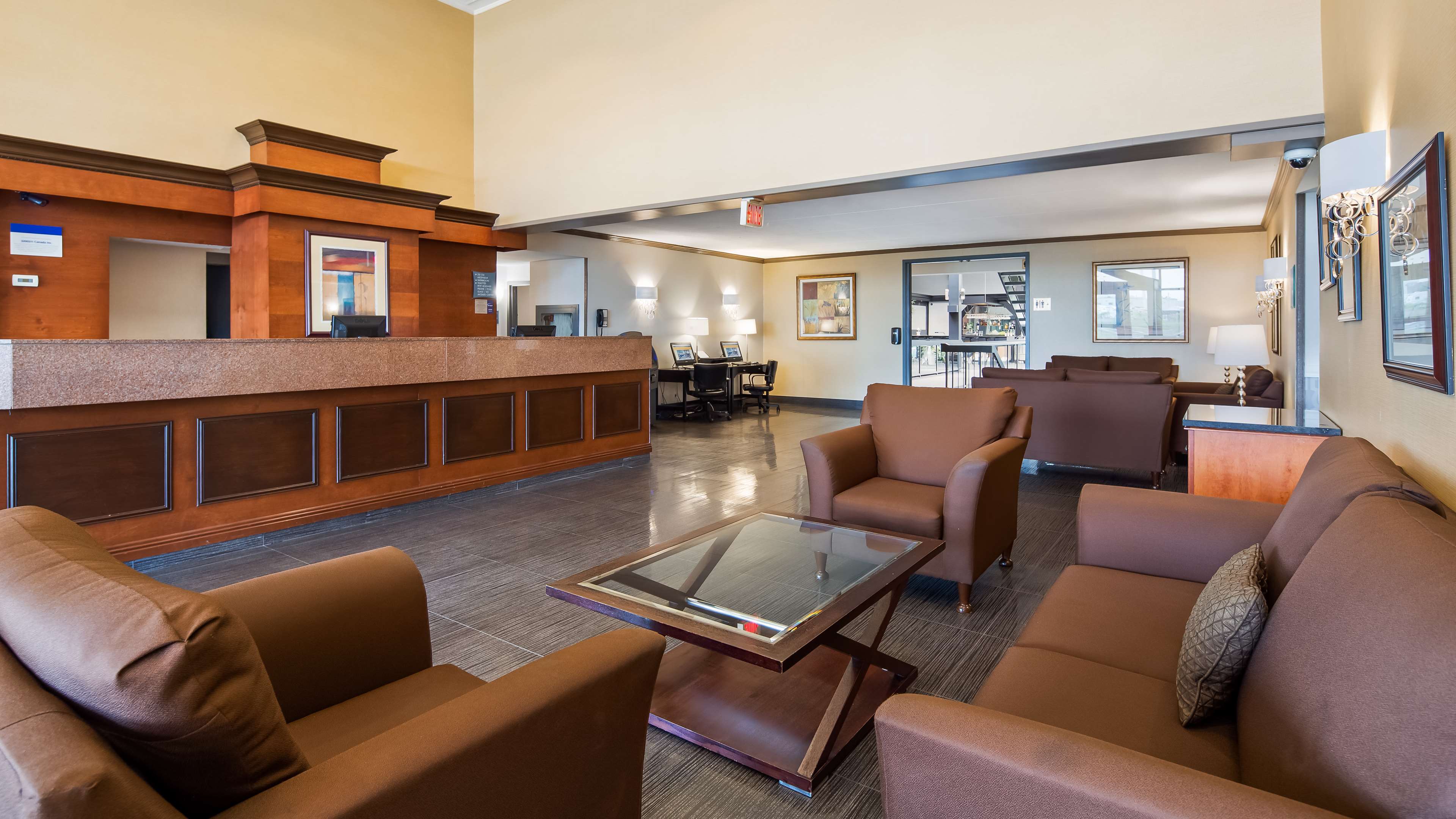 Hotel Lobby Best Western Laval-Montreal Laval (450)681-9000