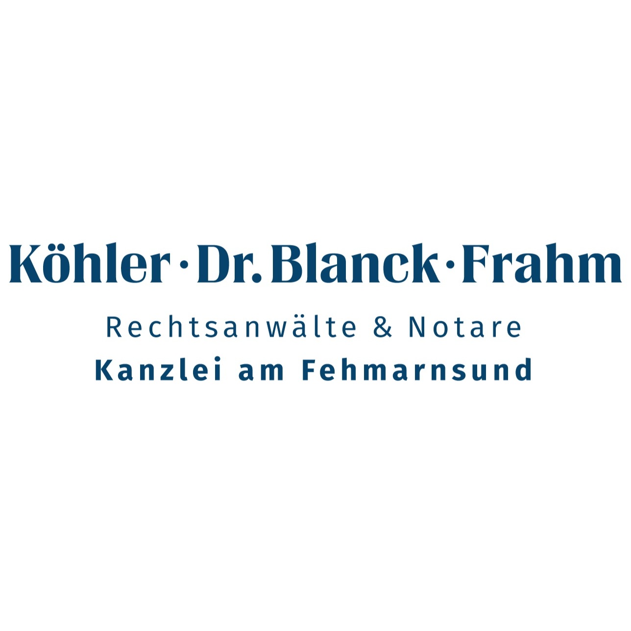 Köhler · Dr. Blanck · Frahm Rechtsanwälte und Notare  