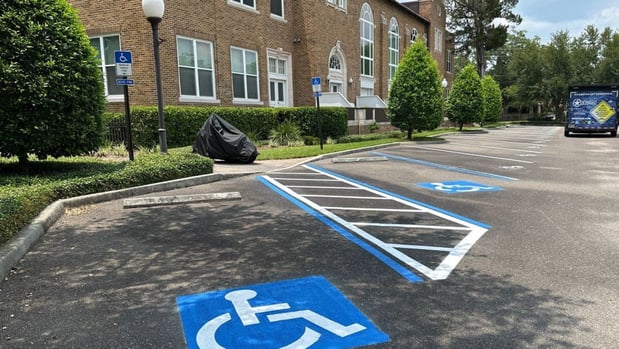 Images G-FORCE Parking Lot Striping of Jacksonville