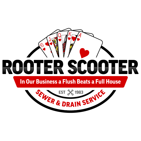 Rooter Scooter Sewer & Drain Service Logo