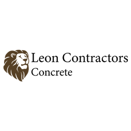 Leon Contractors Concrete Logo