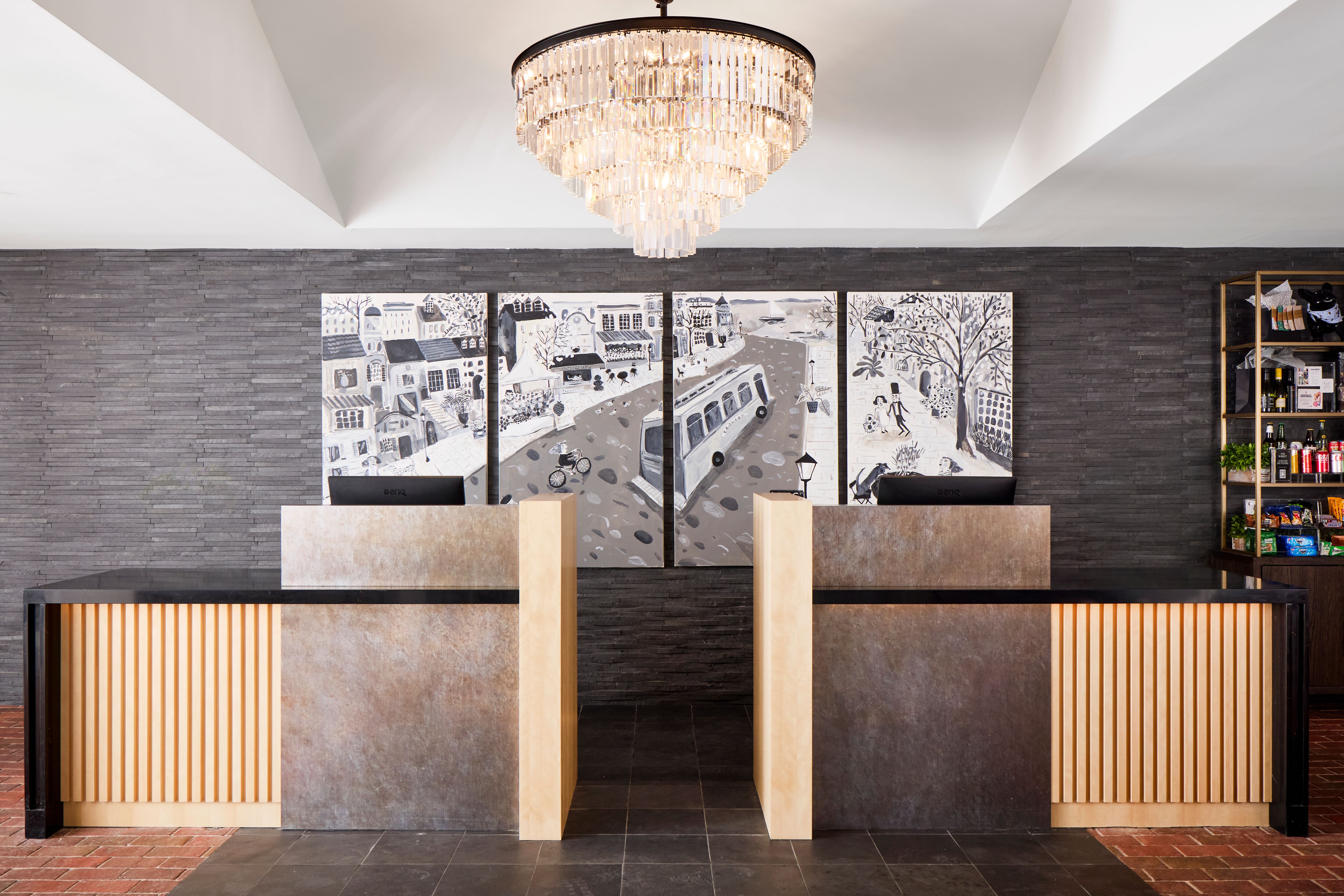 Archer Hotel Old Town Alexandria Front Desk