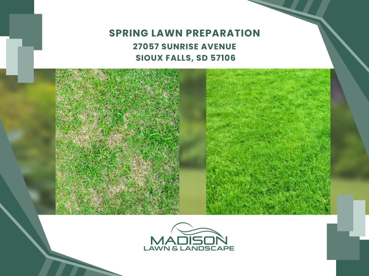 spring lawn preparation