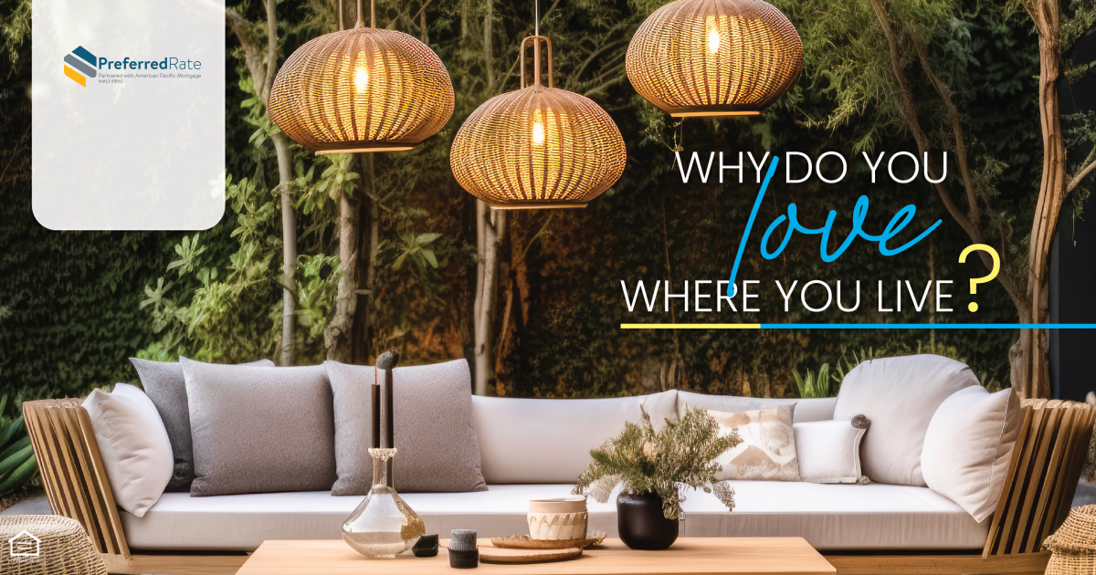 What makes your home special and the place YOU love to live? #grateful #countingblessings #homeiswhe Sergio Giangrande - Preferred Rate Oakbrook Terrace (847)489-7742