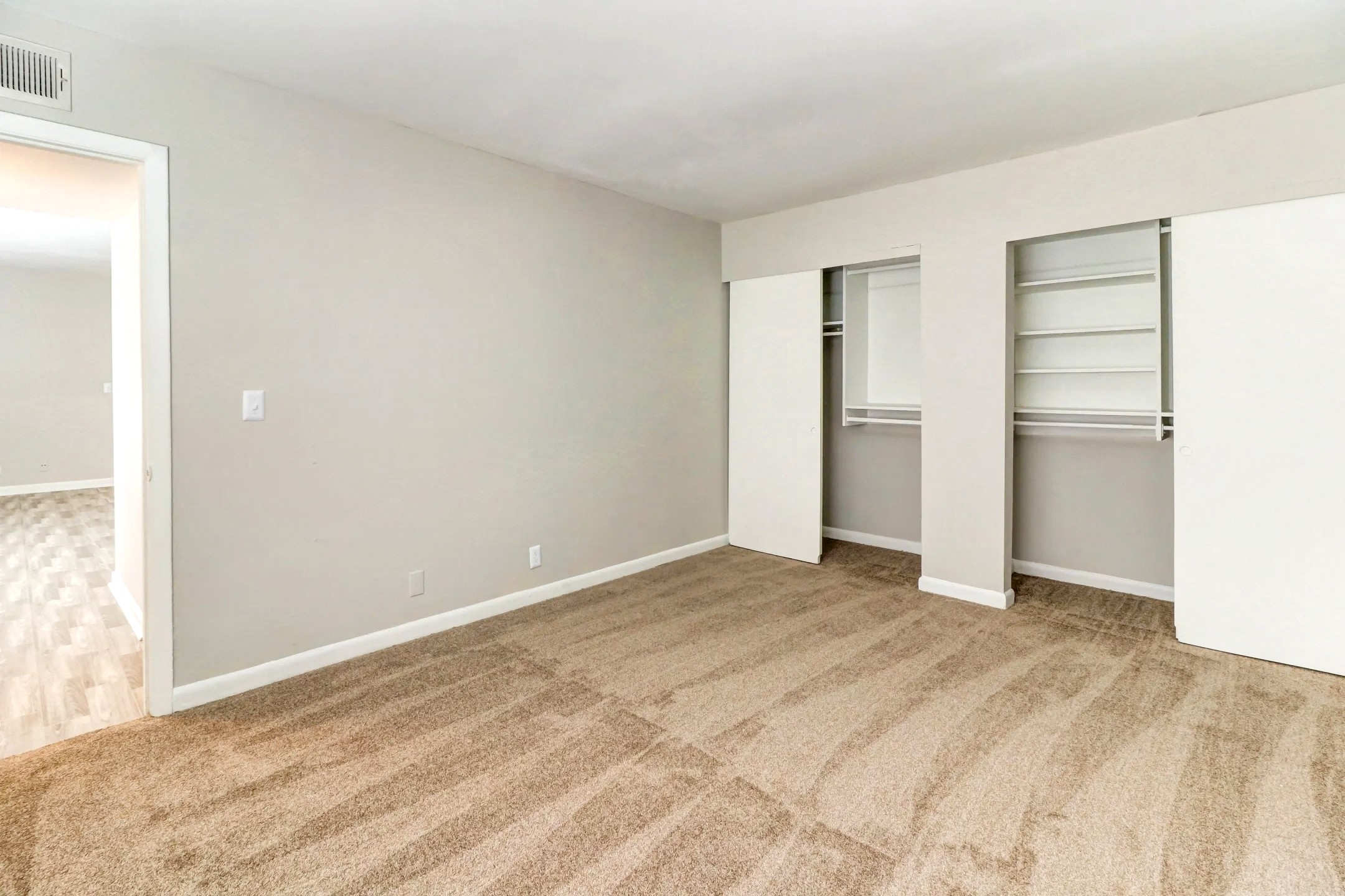 Carpeted Bedroom
