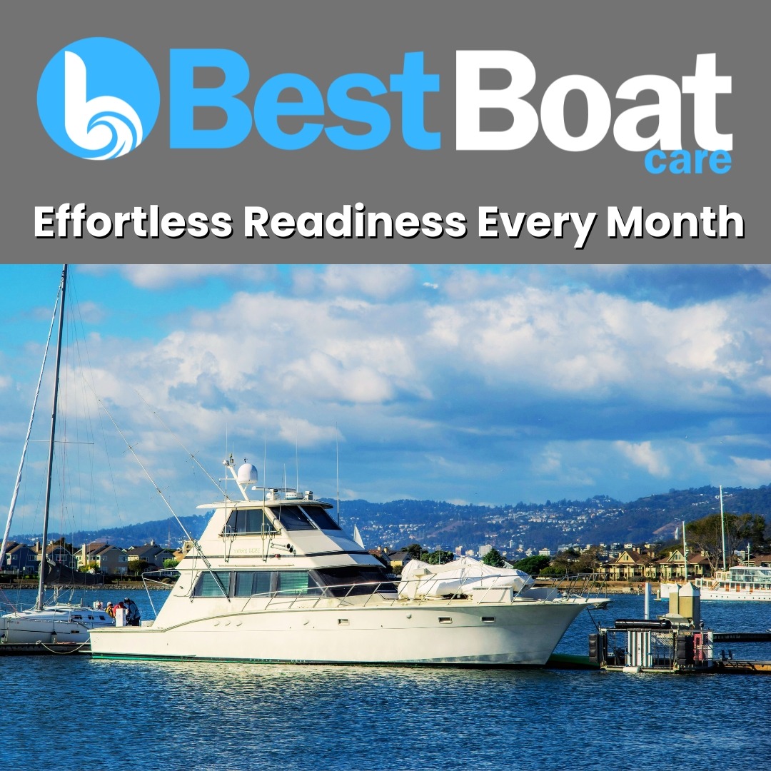 Scheduled dockside visits ensure your vessel stays in optimal condition without you lifting a finger.