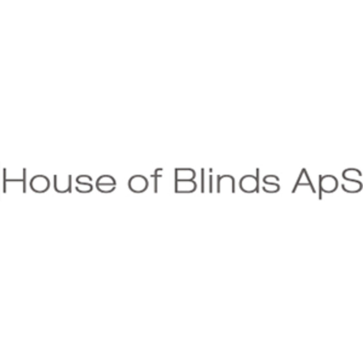 House of Blinds ApS Logo
