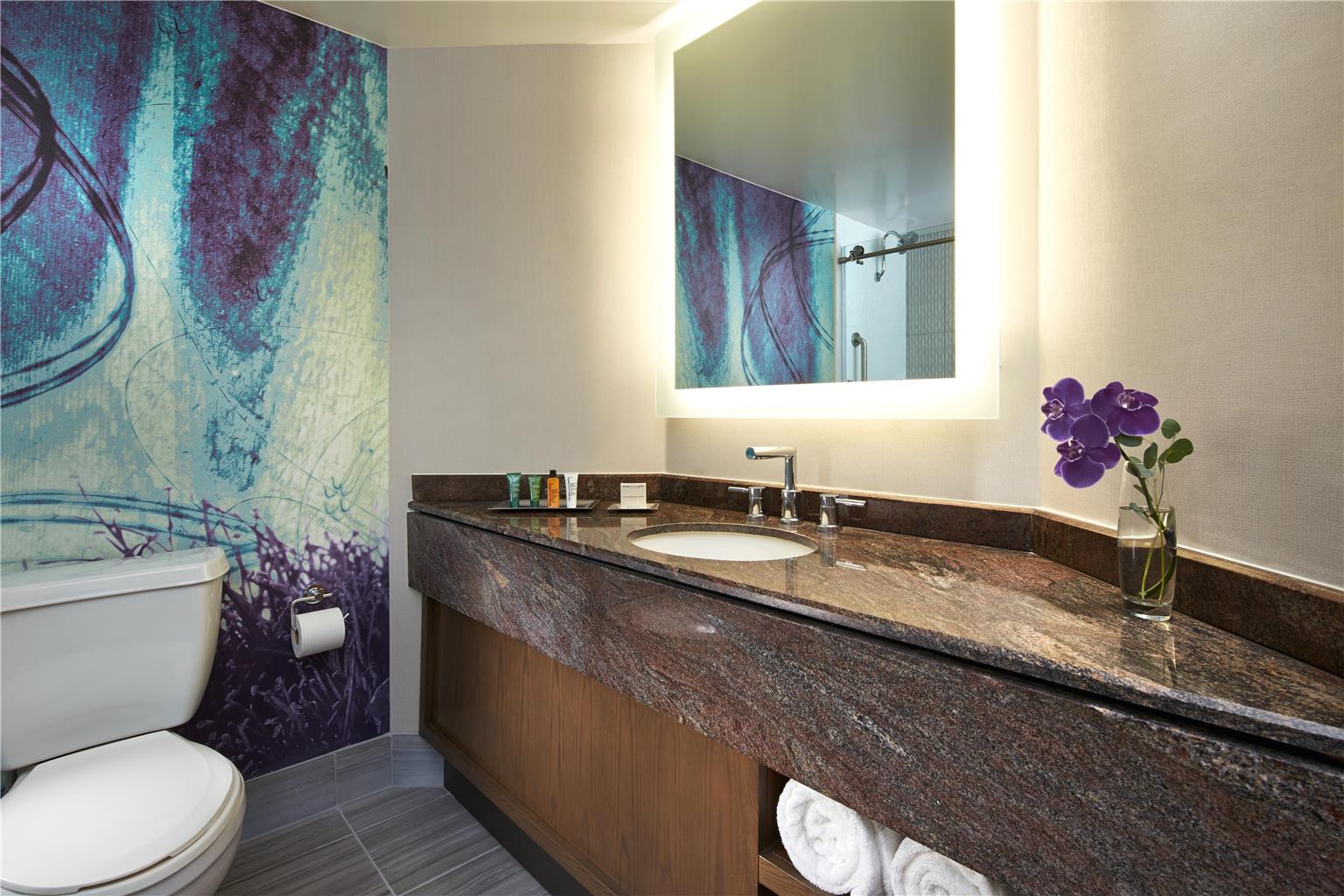 Guest room bath