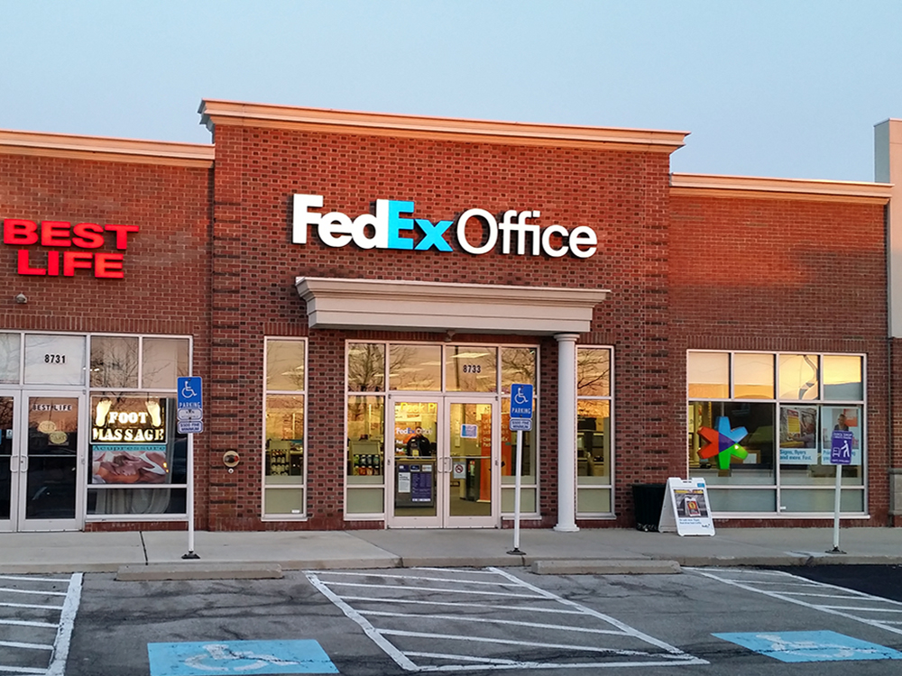 Exterior photo of FedEx Office location at 8733 Sancus Blvd\t Print quickly and easily in the self-service area at the FedEx Office location 8733 Sancus Blvd from email, USB, or the cloud\t FedEx Office Print & Go near 8733 Sancus Blvd\t Shipping boxes and packing services available at FedEx Office 8733 Sancus Blvd\t Get banners, signs, posters and prints at FedEx Office 8733 Sancus Blvd\t Full service printing and packing at FedEx Office 8733 Sancus Blvd\t Drop off FedEx packages near 8733 Sancus Blvd\t FedEx shipping near 8733 Sancus Blvd