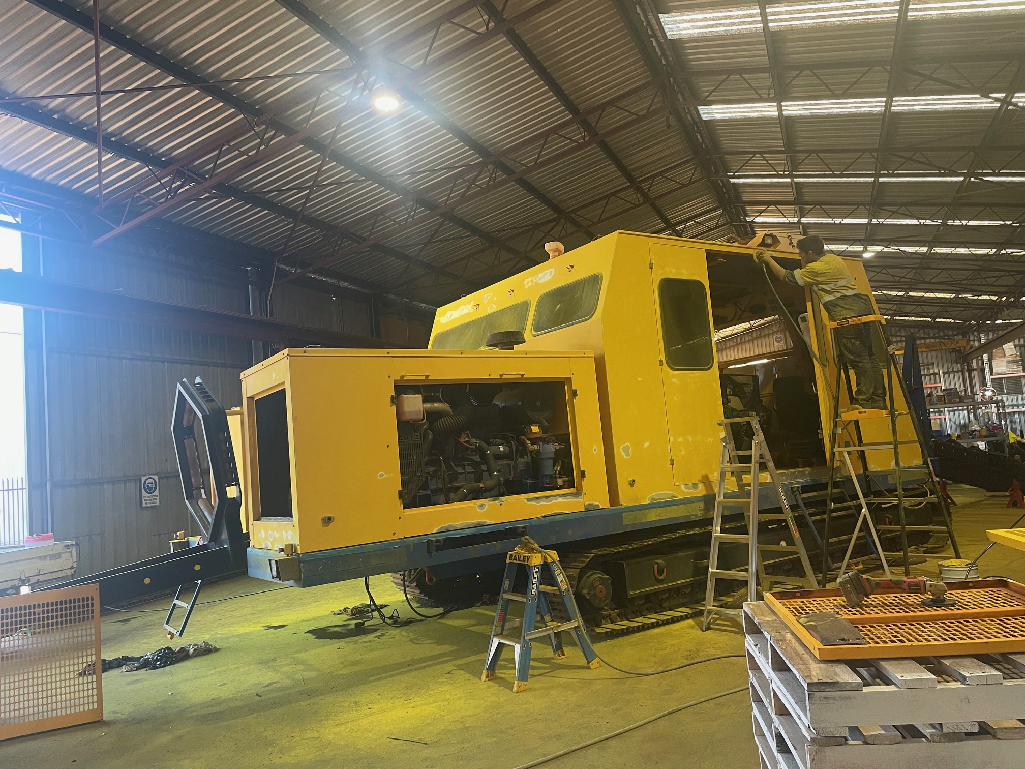 Images Mobile Sandblasting and Spray Painting