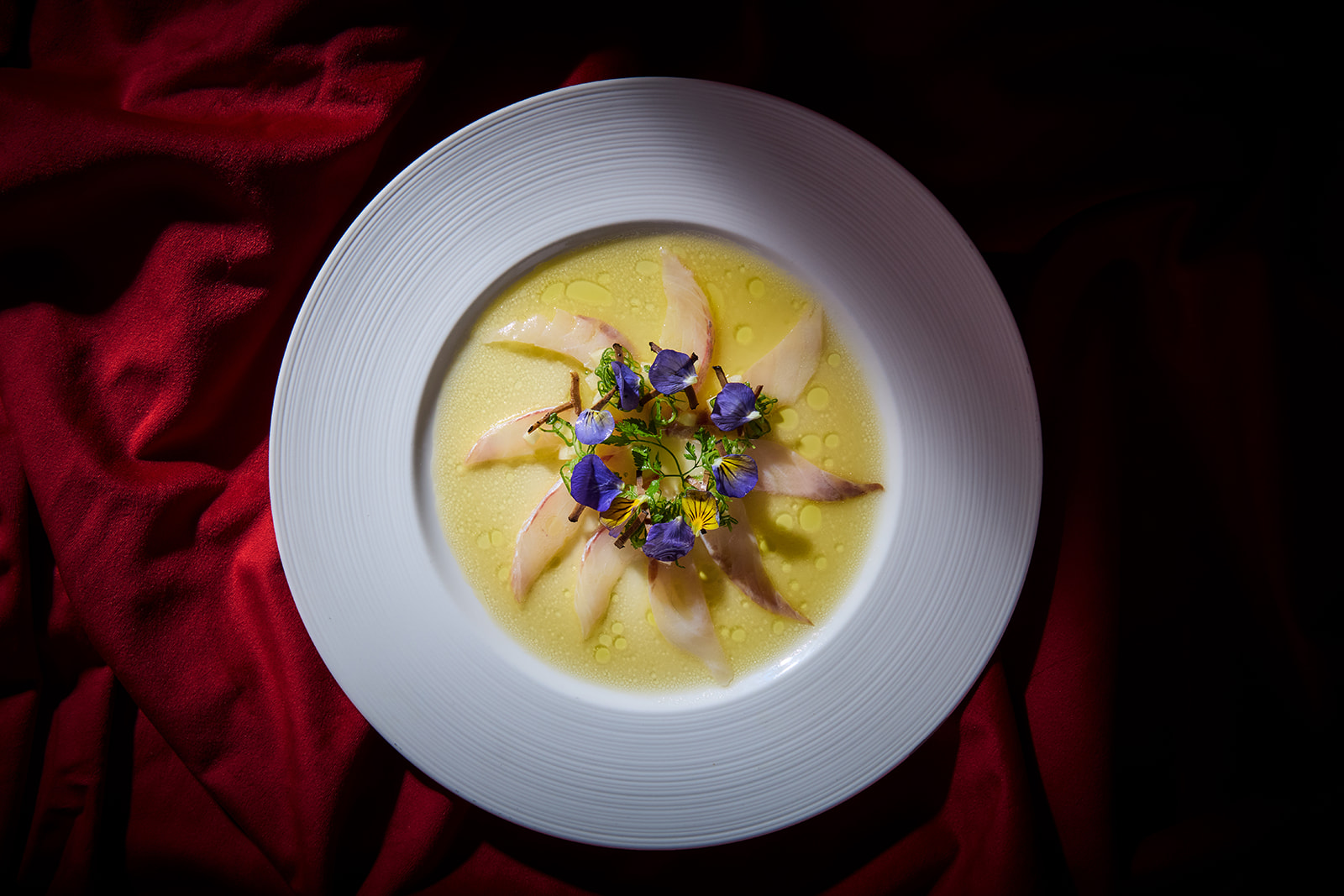 Peter Street Kitchen - Seabass Carpaccio