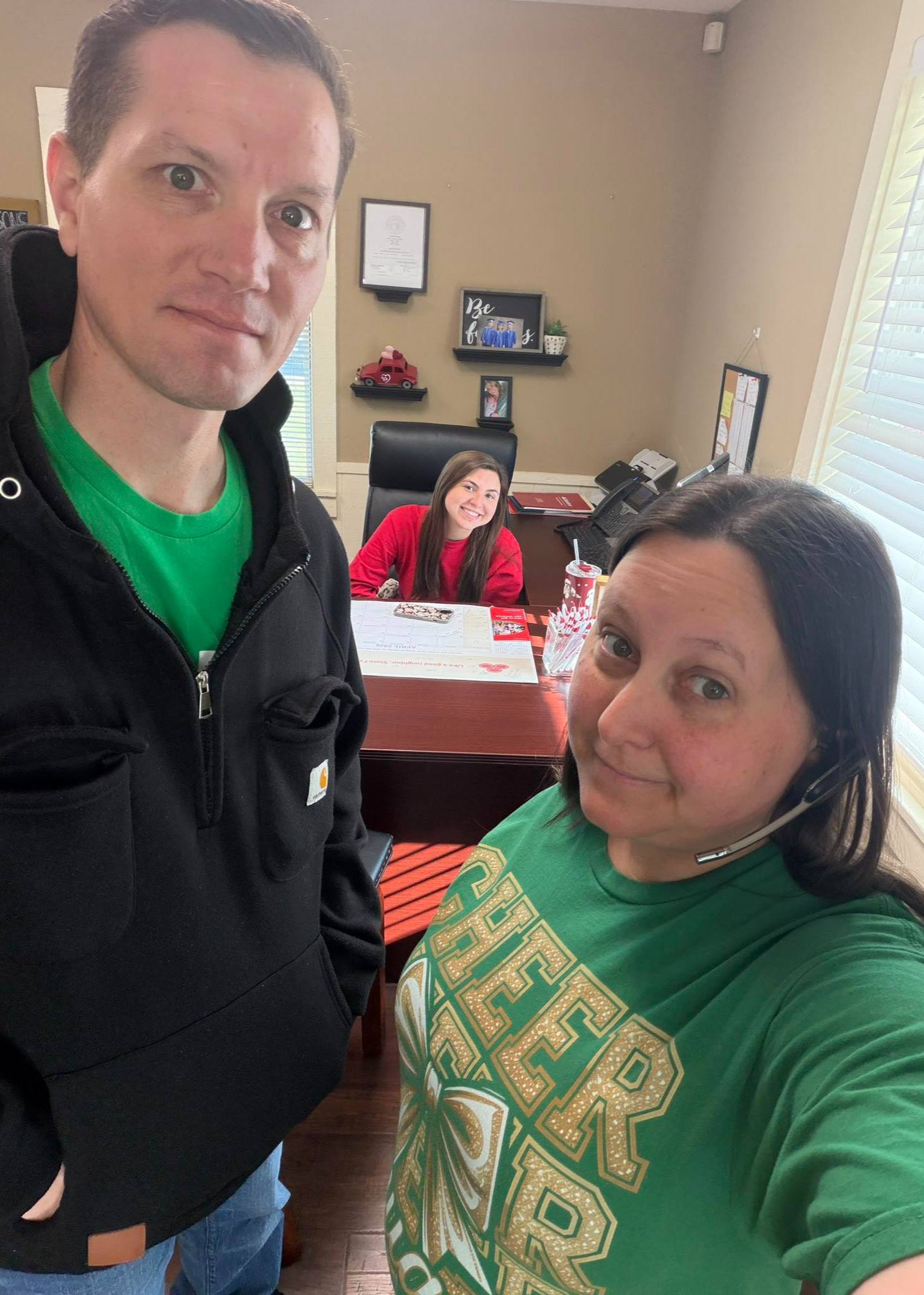 Someone is trying to get pinched today!! Happy St. Patrick’s Day!