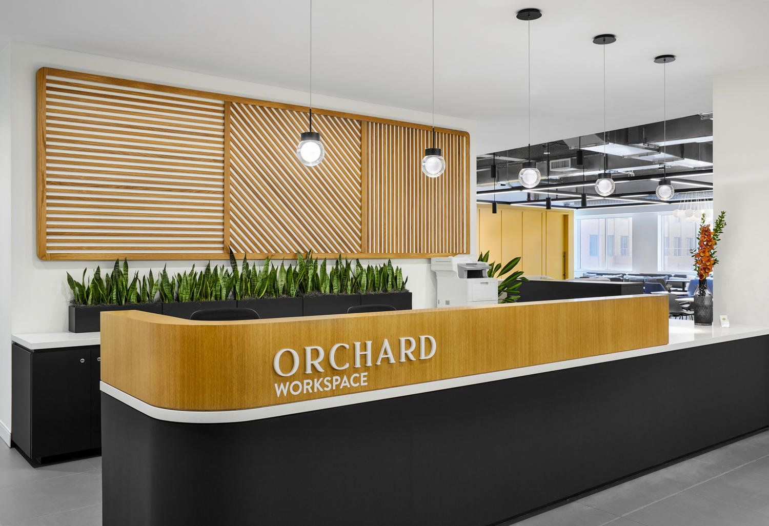 Orchard Workspace by JLL front desk