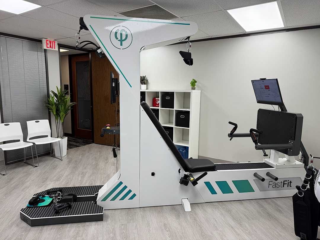 Interior of the Clear Lake FastFit Studio
