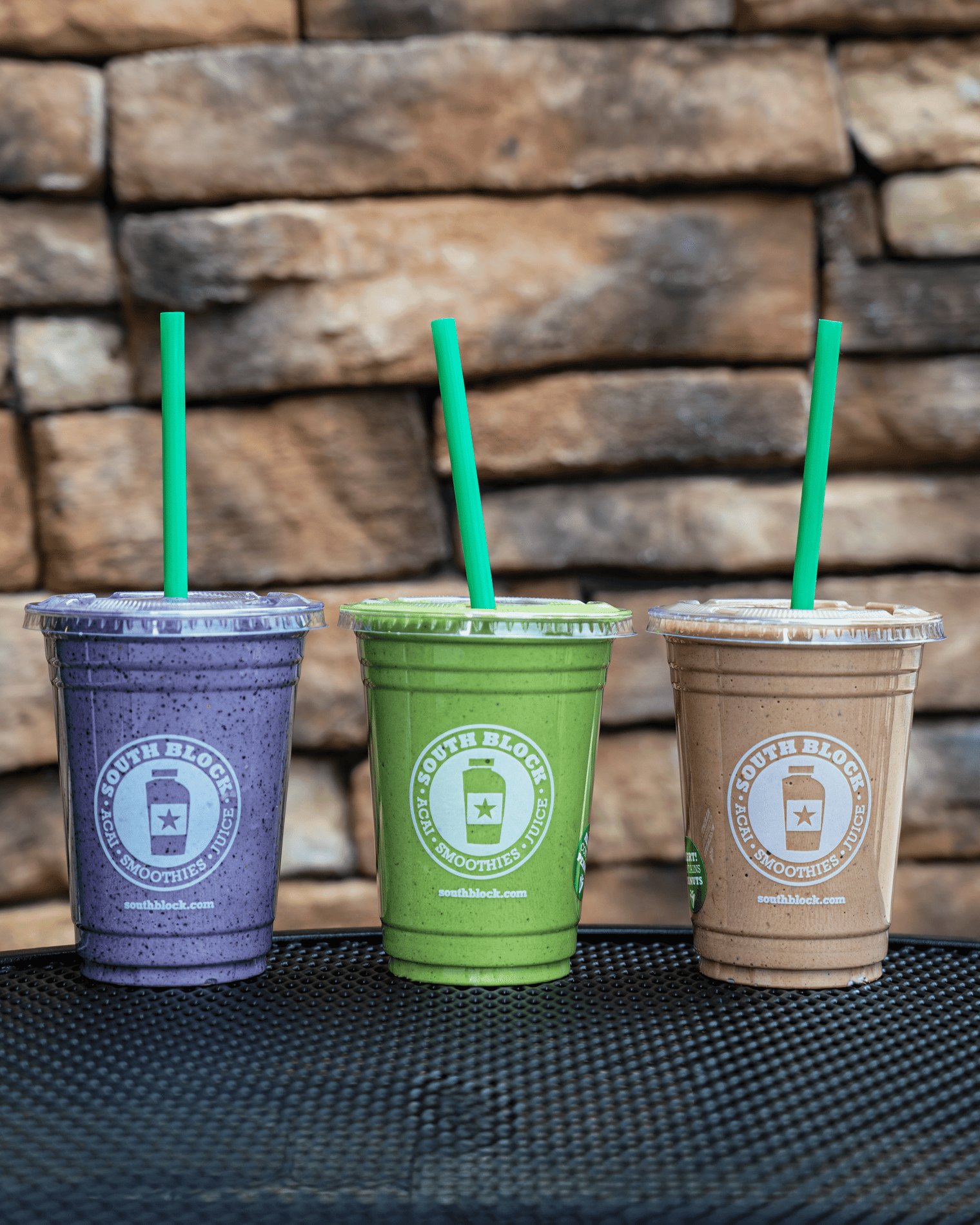 South Block serves handcrafted acai bowls, smoothies, and cold-pressed juices. Made to order, with clean whole ingredients.