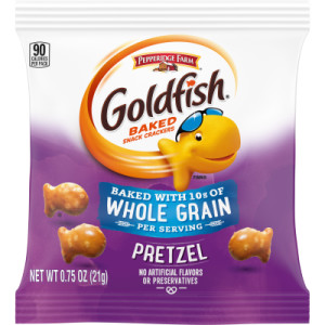 Pepperidge Farm® Goldfish® Made with Whole Grain Snack Crackers, Pretzel, .75 Ounces, Pack of 300 featured image