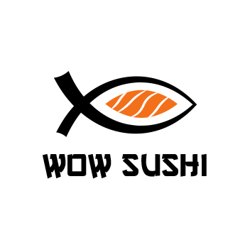 Wow Sushi Logo