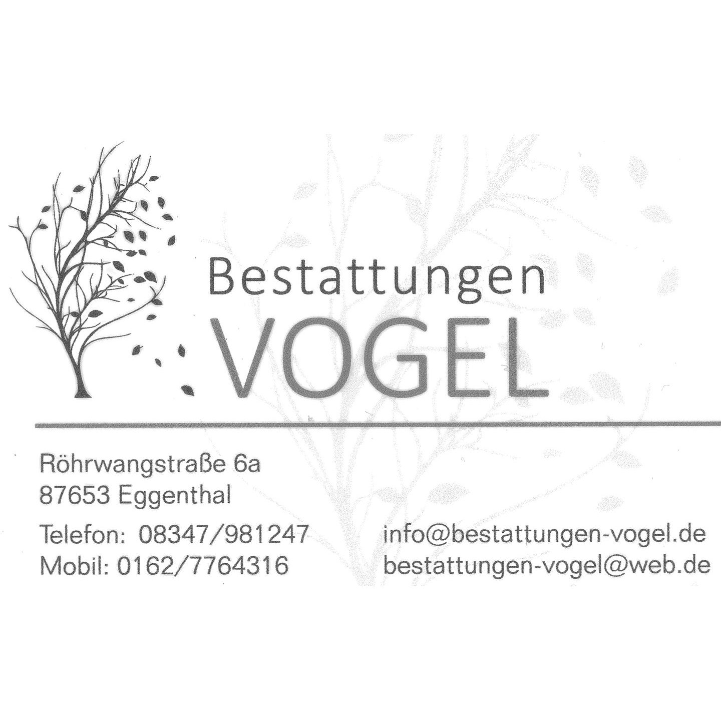 Bestattungen Vogel