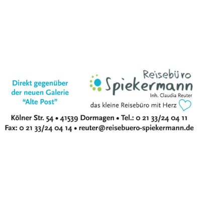 Claudia Reuter Reisebüro Spiekermann in Dormagen - Logo