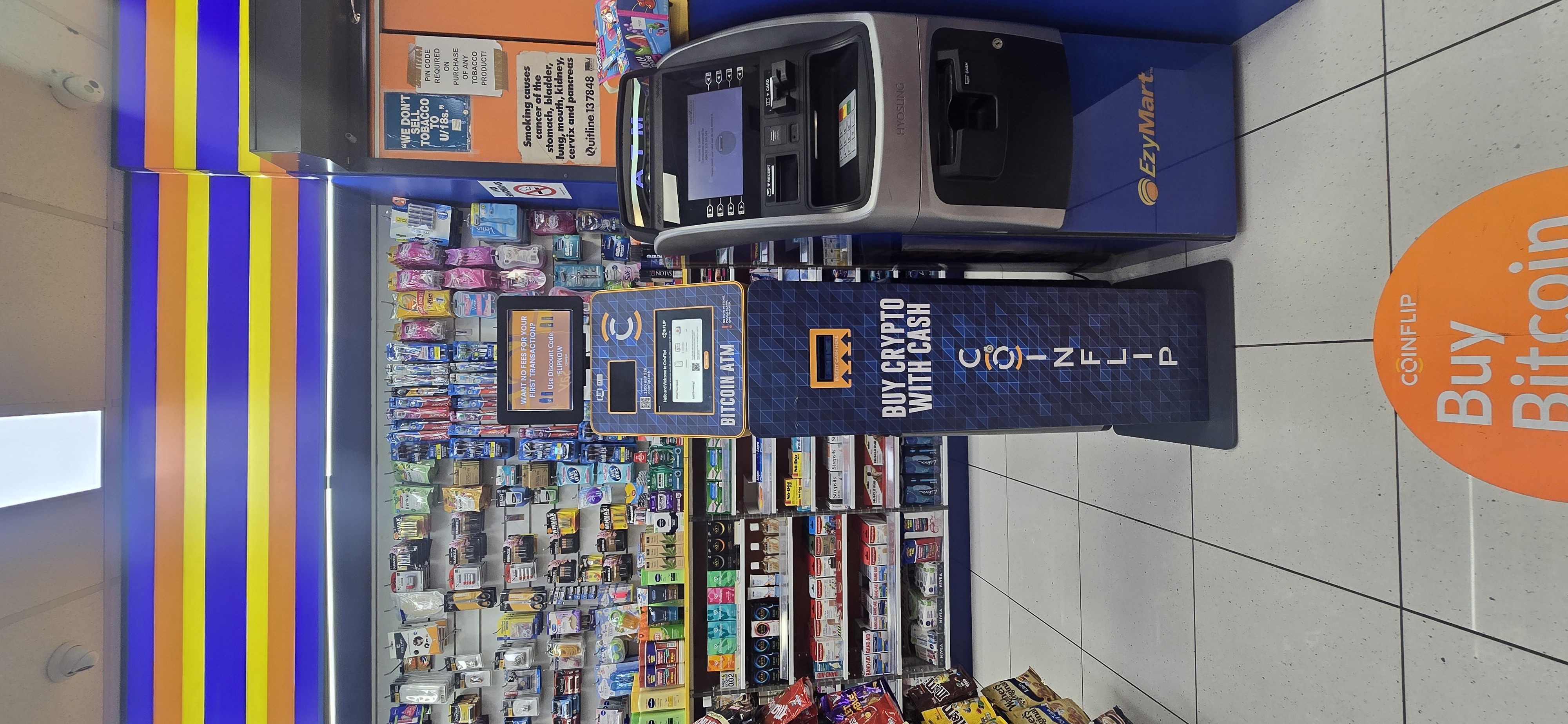 Images CoinFlip Bitcoin ATM - EzyMart 341 Queen Street (Melbourne)