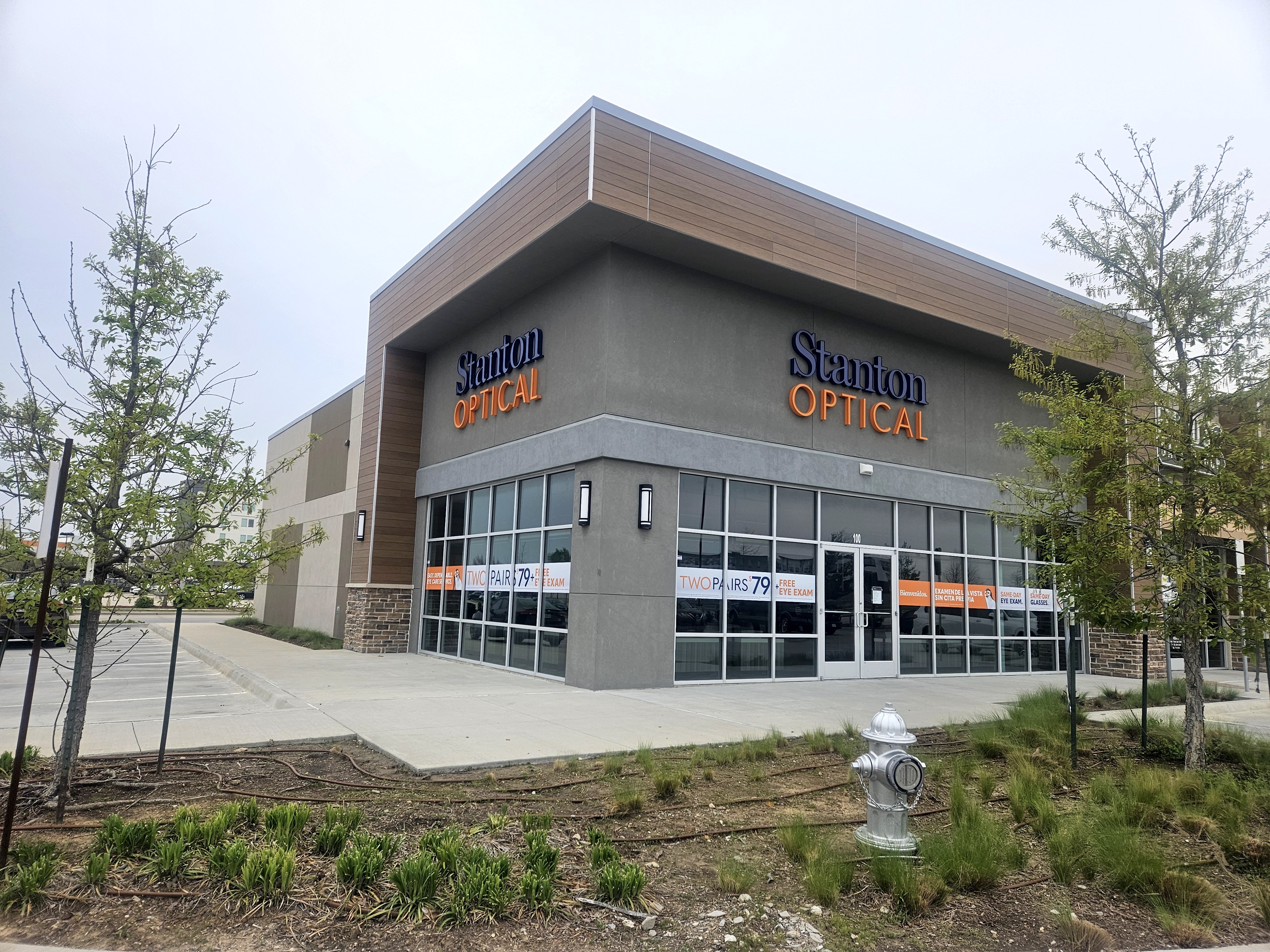 Storefront at Stanton Optical Store Euless TX 76039