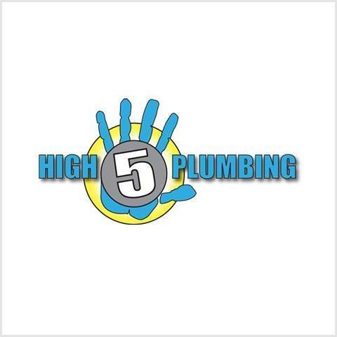 High 5 Plumbing Logo