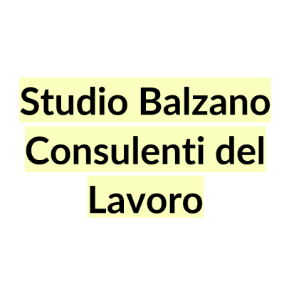 Studio Balzano  Consulenti del Lavoro Logo