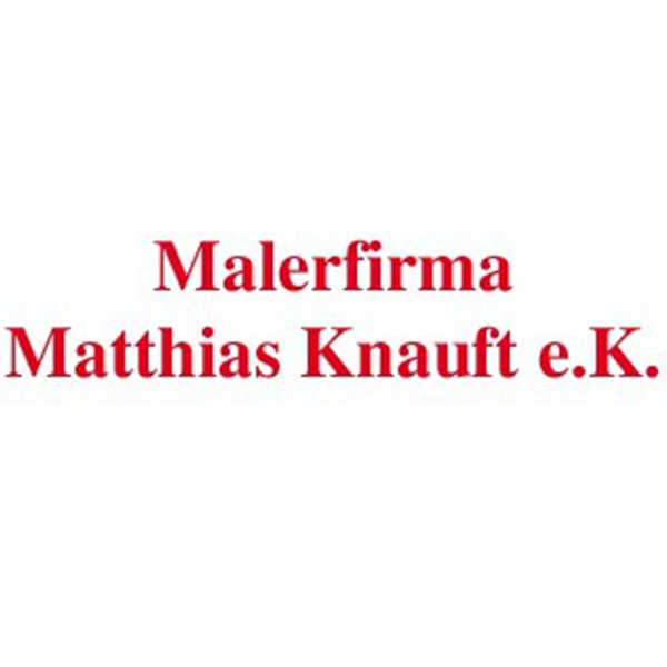 Kundenlogo Malerfirma Matthias Knauft e.K.