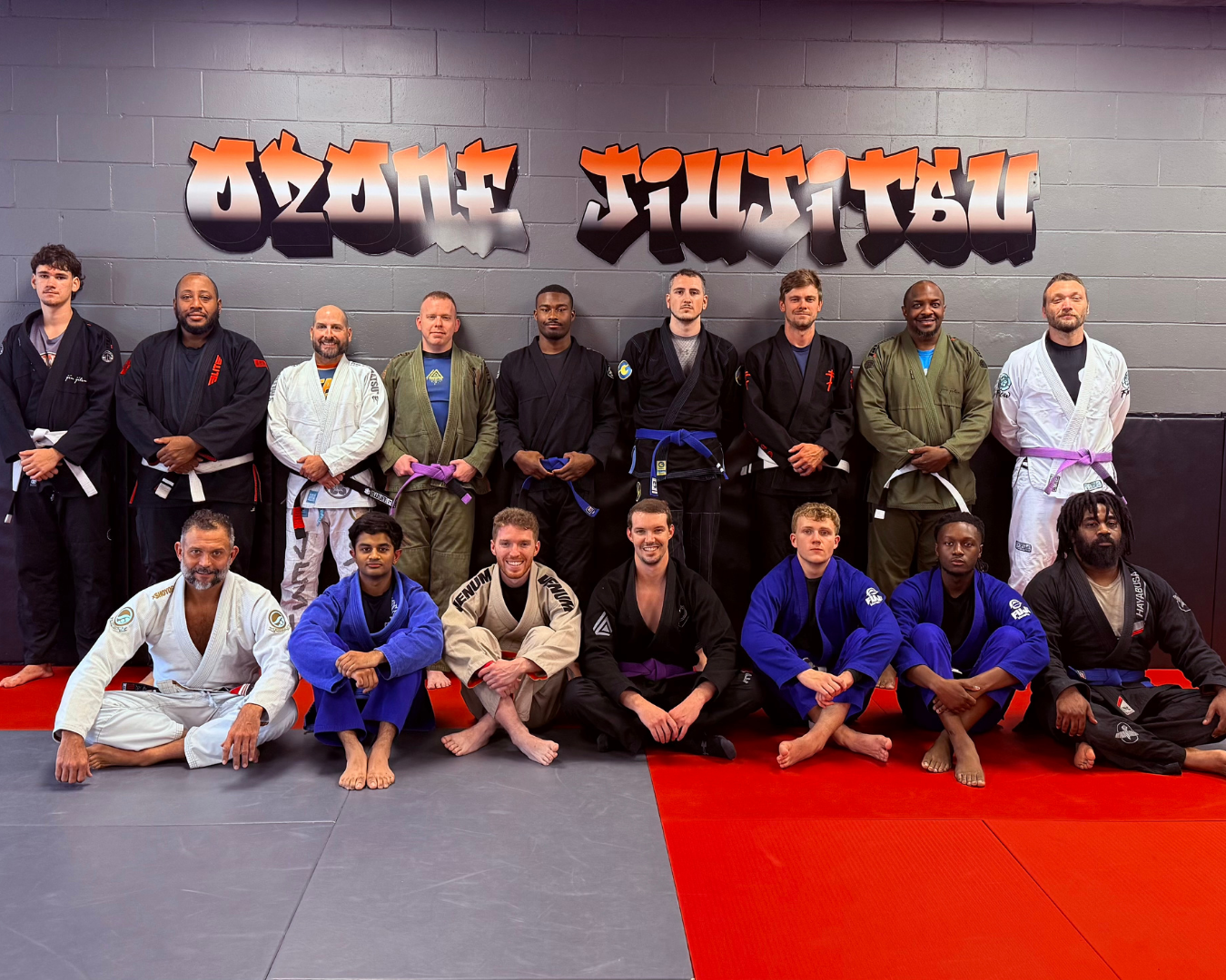 Putting in the work on and off the mat!