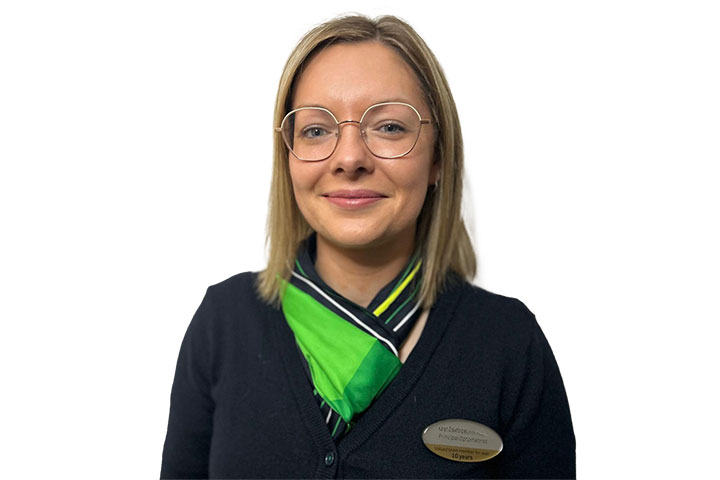Karen Crawford, Ophthalmic Director in our Perth store