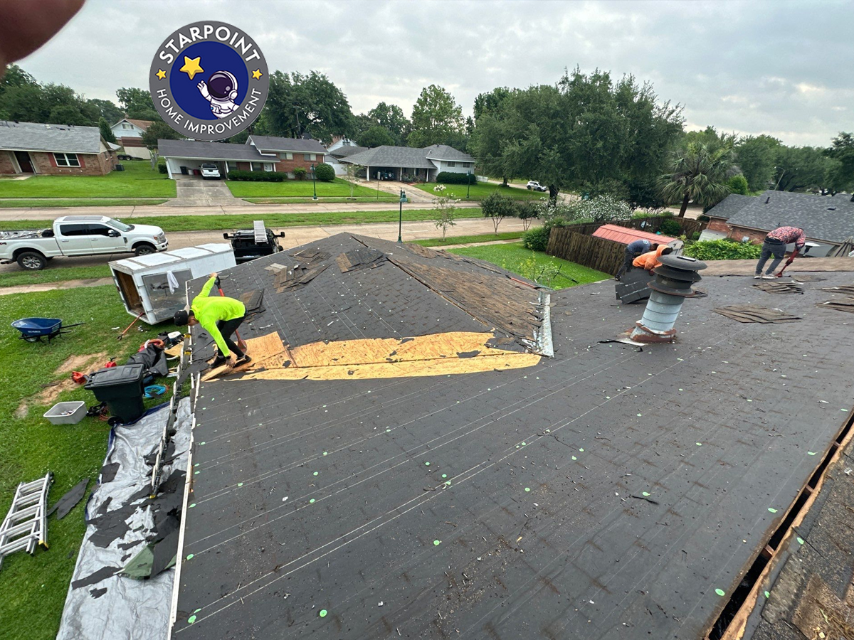 Star Point Home Improvement delivers comprehensive roof replacement services designed to enhance your home’s protection and value. We help homeowners navigate the entire process with ease and confidence, ensuring a smooth and stress-free experience. With our commitment to quality and attention to detail, your new roof will be built to last.