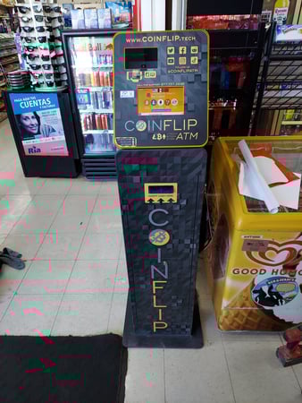Images CoinFlip Bitcoin ATM - A&J Happy Liquor (Orange)
