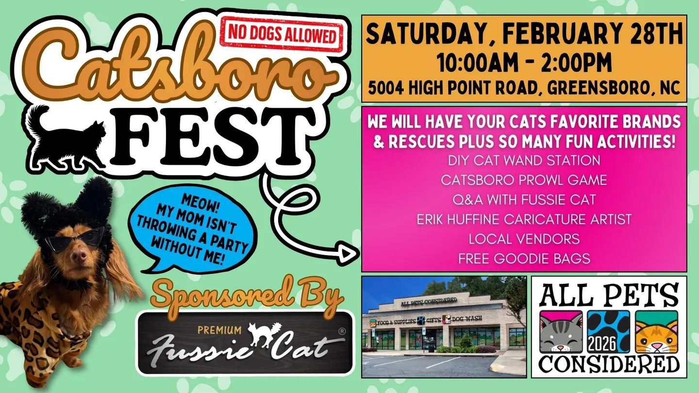Image of Local Pet Event All Pets Considered Catsboro Fest Nearby