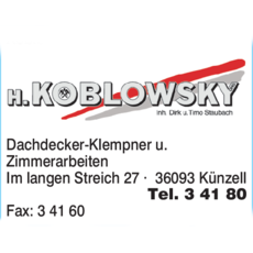 Logo Dachdeckerfachbetrieb Hans Koblowsky OHG - Inh. Dirk und Timo Staubach