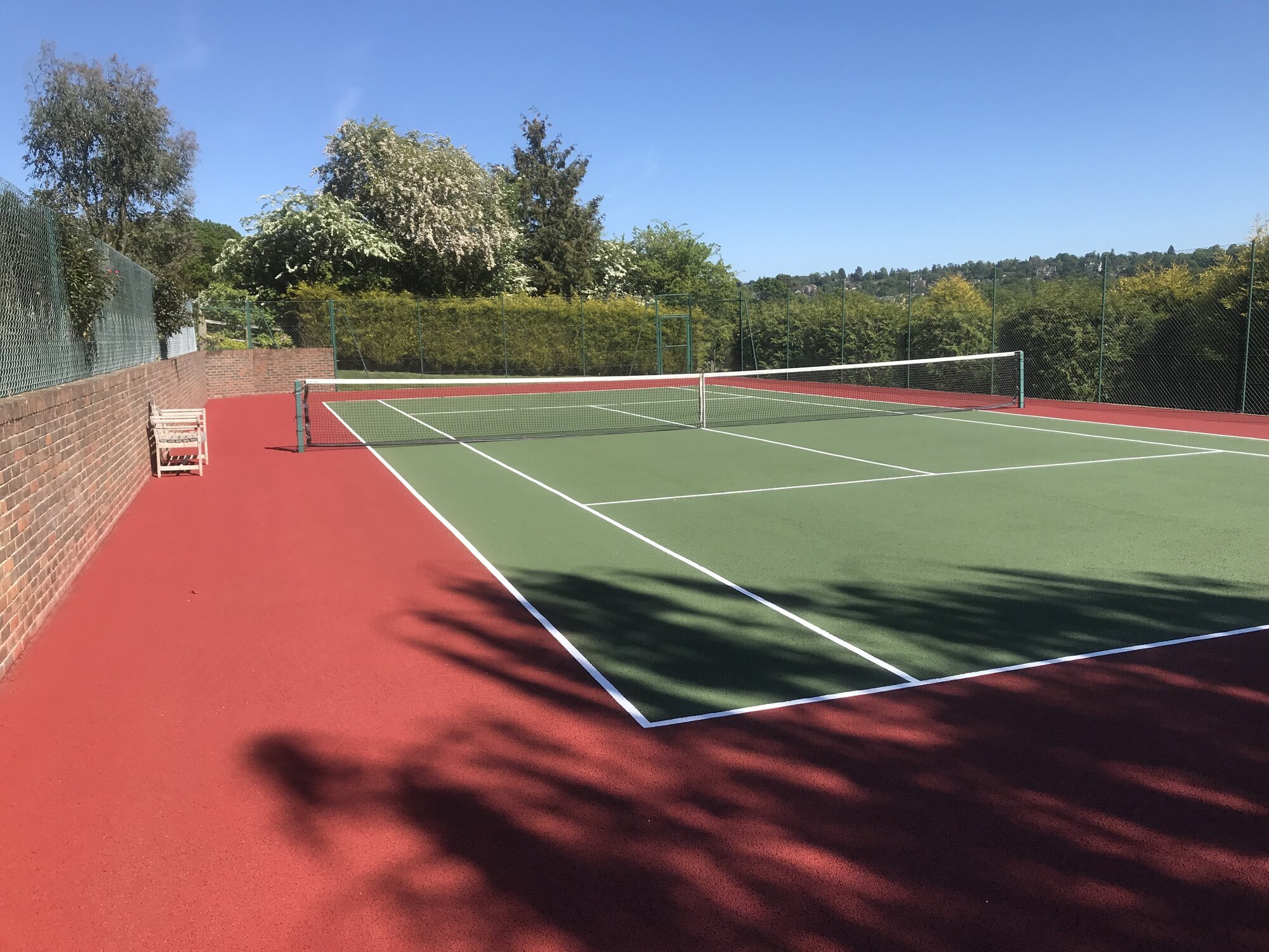 Images Hawkins Tennis Court Services